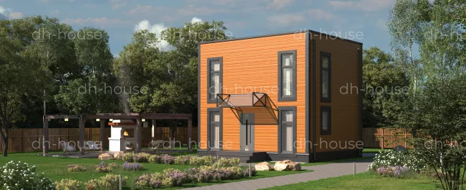 Модульный дом LIGHT 88 в Сочи для круглогодичного проживания