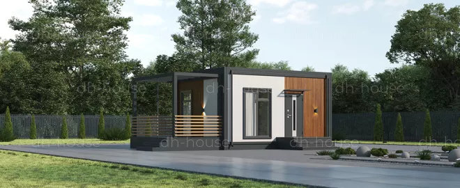 Одноэтажный модульный дом ULTRA 29 под ключ